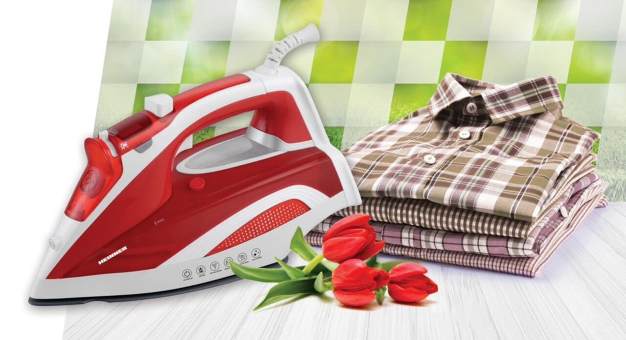 Fier de calcat Redfeather, Heinner, 2400W, rosu - imagine 3